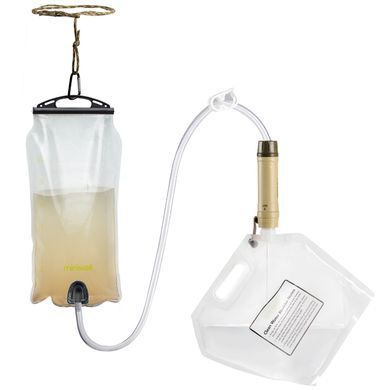Фильтр для воды портативный туристический Miniwell 1000 л L605 khaki X002GR5R2R фото