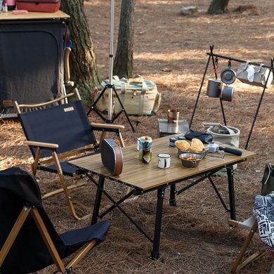 Стол раскладной Naturehike S 900x520x460/680 мм NH19Z003-D светлое дерево 6927595735169 фото