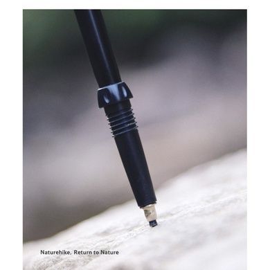 Трекінгові палиці трьосекційні  Naturehike CNK2550DS010, 55-120 см, алюміній, зелені 6977465869371 фото