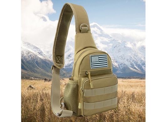 Сумка тактическая через плечо Smartex 3P Tactical 3 ST-055 acu camouflage ST222 фото