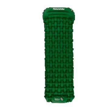 Матрац надувний з подушкою Naturehike FC-12 CNK2300DZ0001 темно-зелений 6976023929540 фото