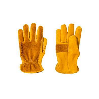 Перчатки кожанные Leather Naturehike ХL NH20FS041 желтый