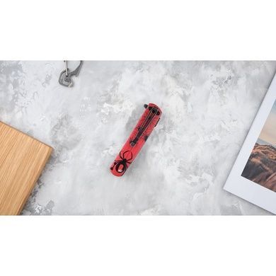 Ніж складаний туристичний Ganzo G626 (9.6 см) 440A / ABS червоний G626-RD фото