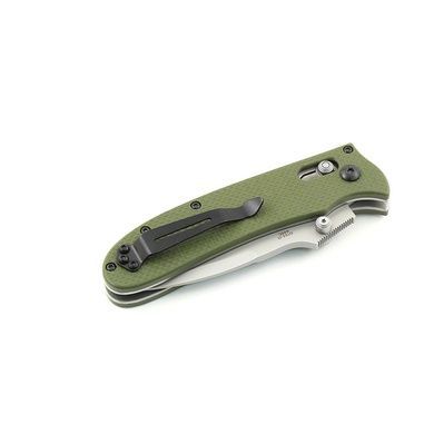 Ніж складаний туристичний Ganzo G704 (8.6 см) 440C / G10 зелений G704g фото