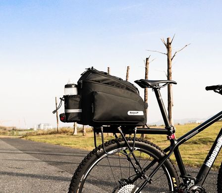 Велосумка на багажник із тримачем для фляги Rhinowalk Multifunctional 17л RK19666 black