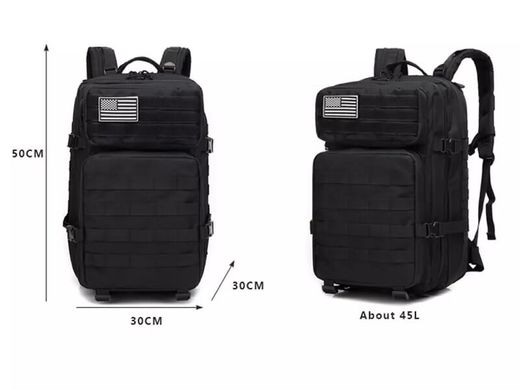 Рюкзак тактичний Smartex 3P Tactical 45 ST-090 black