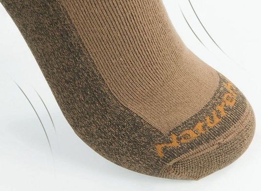 Носки Naturehike Merino Wool 2022 М 35-39 NH22WZ002 khaki 6927595710296 фото