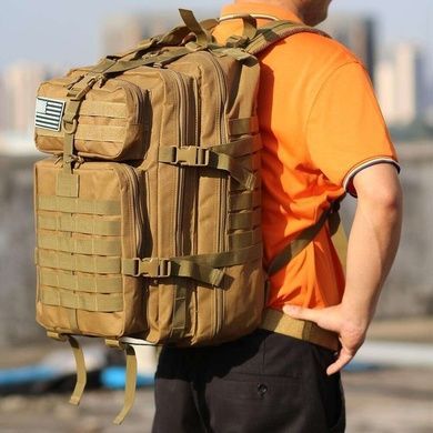 Рюкзак тактический Smartex 3P Tactical 45 ST-096 khaki ST106 фото