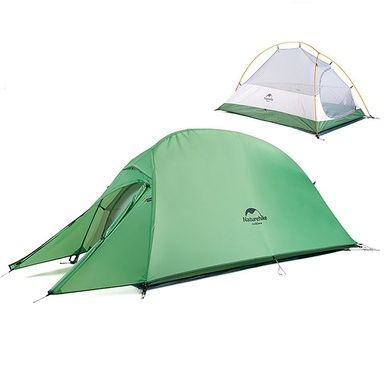 Намет Naturehike Сloud Up I (1-місний) 210Т Updated NH18T010-T green 6927595730539 фото