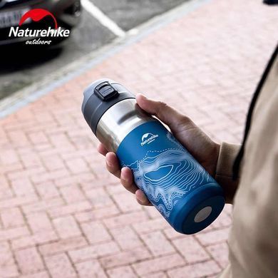 Термокружка Naturehike Vacuum Bottle 500 мл NH19SJ009 white 6927595740453 фото