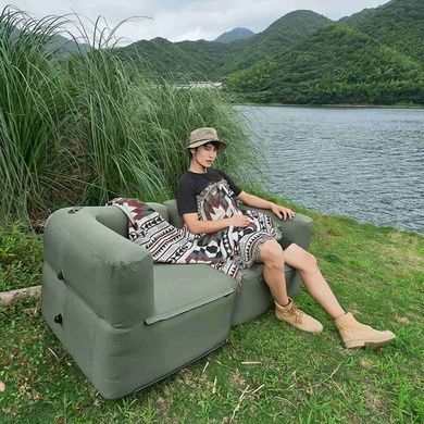 Надувное кресло Mobi Garden Air chair NX22663008 green 6926767317271 фото