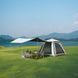 Палатка трехместная надувная автоматическая с тентом Naturehike Ango CNK2550WS017, коричневая 6977465867902 &ndash; фото 5