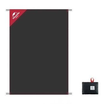 Килимок для пікніку Naturehike Moisture proof camping picnic mat 1450х1000 мм NH17D050-B чорний 6927595724644 фото
