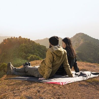 Коврик для пикника Naturehike Moisture proof camping picnic mat 1450х1000 мм NH17D050-B черный 6927595724644 фото