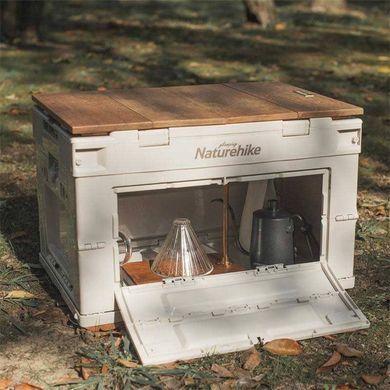 Контейнер складной Naturehike PP box М 50 л NH20SJ036 gray 6927595763711 фото