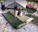 Килимок самонадувний з подушкою Naturehike D04 100 мм CNK2450WS020 dark green 6927595712733 &ndash; фото 3