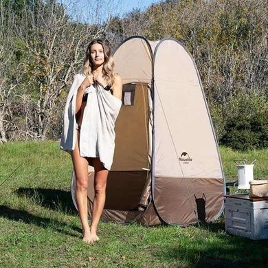 Палатка для туалета Utility Tent 210T polyester NH17Z002-P beige/brown 6927595795934 фото