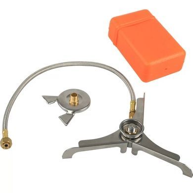 Переходник со шлангом из цангового баллона на резьбовой Starcamp HX-GA02 steel SC151 фото