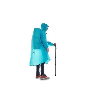 Пончо-дождевик 3F Ul Gear 15D nylon Sleeve blue 6970919905632 фото