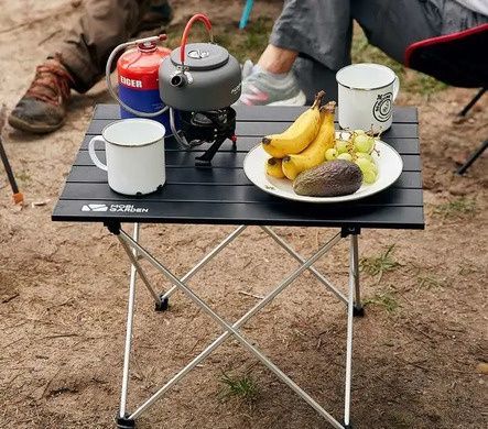 Стол раскладной Mobi Garden SD table alu 56х40х40 см NXLQI65002 black 6928405327475 фото
