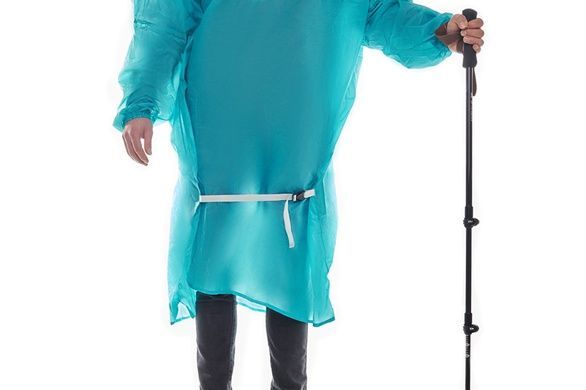 Пончо-дождевик 3F Ul Gear 15D nylon Sleeve blue 6970919905632 фото