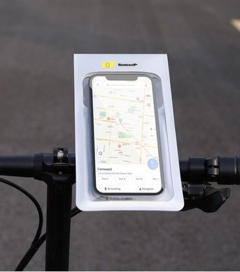 Чохол для телефону на кермо Rhinowalk Bike Phone 7 SK300 silver RW202 фото