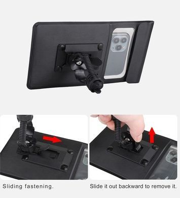 Чохол для телефону на кермо Rhinowalk Bike Phone 7 SK300 silver RW202 фото