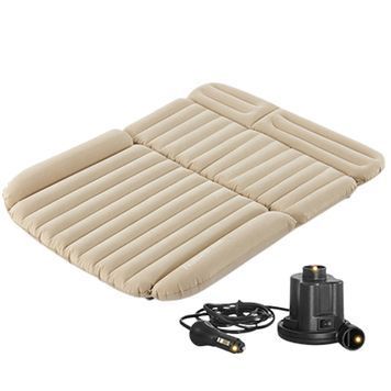 Матрас надувной с насосом для авто Naturehike Air Bed Universal Auto 1820х1300х130 мм CNH22DZ003 бежевый 6927595799789 фото
