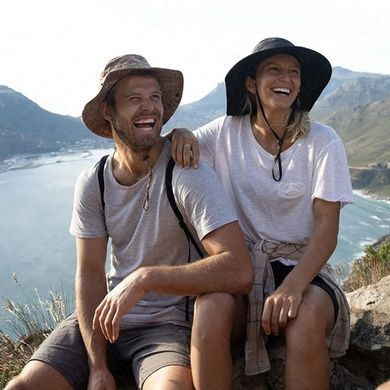 Панама от солнца Naturehike NH21FS532, темно-синий 6927595775226 фото