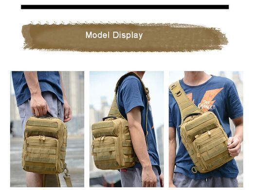Сумка тактична через плече Smartex 3P Tactical 12 ST-102 acu camouflage ST160 фото