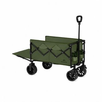 Візок туристичний складаний Naturehike Light CNK2350JJ012, 100+50 л, зелений 6977465863201 фото