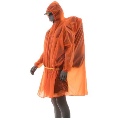 Пончо-дождевик 3F UL GEAR 15D nylon Sleeve orange