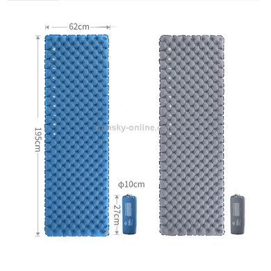 Матрас надувной Naturehike Q-9C 1950х620х80 мм NH19QD009 grey 6927595740651 фото