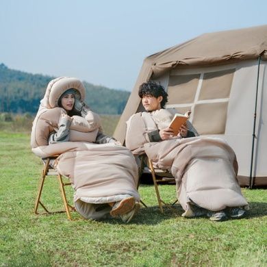Спальний мішок овальний Naturehike PS200 CNK2350WS026 beige 6976507664226 фото