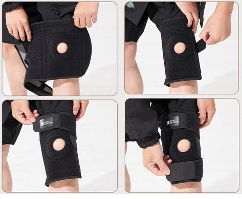Бандаж на колено Mobi Garden NX23649001 black 6941870597815 фото