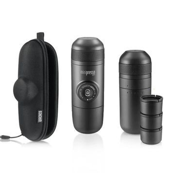 Набор для кофе Wacaco Minipresso GR: кофеварка, корзины, резервуар и чехол MinipressoGRSet1 фото