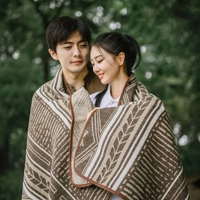 Коврик для пикника Naturehike Wool Blanket 200х150 cм polyester/wool NH21PS006 коричневый 6927595706930 фото