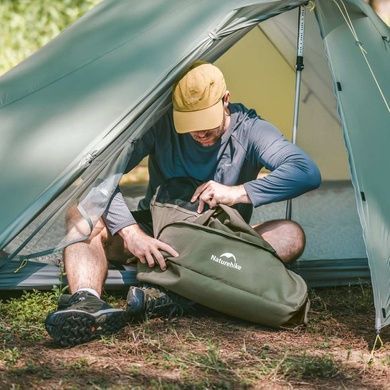 Стул складной ультралегкий Naturehike CNK2550JJ013 Yamami YL01, размер L, алюминий, черный 6927595774410 фото