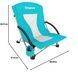 Кресло складное KingCamp Beach KC3841 cyan KC3841_CYAN &ndash; фото 3
