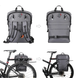 Сумка-рюкзак на багажник Rhinowalk Bicycle 24л X20601 black