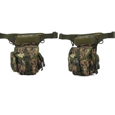 Сумка на ногу Smartex 3P Tactical 10 ST-1003 jungle digital camouflage