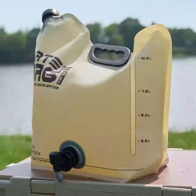 Канистра для воды Mobi Garden Water Bag 10л NX24690002 beige 6941870589735 фото
