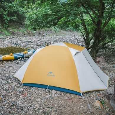 Палатка Naturehike Yunchuan III (3-х местный) 210T polyester CNK2300ZP024 желтый 6976023923661 фото Палатка Naturehike Yunchuan III (3-х местный) 210T polyester CNK2300ZP024 желтый 6976023923661 фото