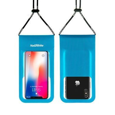 Гермочехол для смартфона Naturehike CB02 IPX8 6 inch NH18S002-D blue 6927595725849 фото