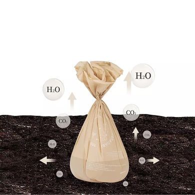 Пакет биоразлагаемый Naturehike Garbage bag PBAT+PLA 20pcs NH22SJ00B 6927595700723 фото