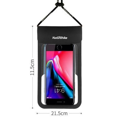 Гермочехол для смартфона Naturehike CB02 IPX8 6 inch NH18S002-D blue 6927595725849 фото