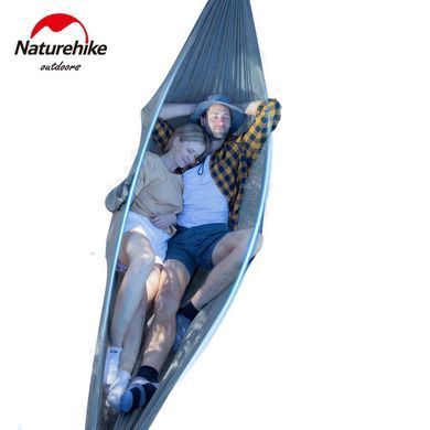 Гамак одномісний Naturehike DC-C02 Mesh NH21DC003 blue 6927595774762  фото
