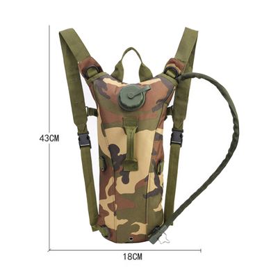 Питна система (гідратор тактичний) Smartex Hydration bag Tactical 3 ST-018 jungle camouflage