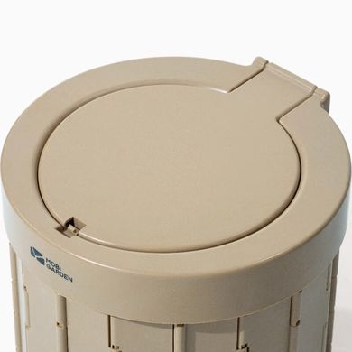 Ведро-туалет складное Mobi Garden Closestool round NX22671043 khaki 6926767322374 фото