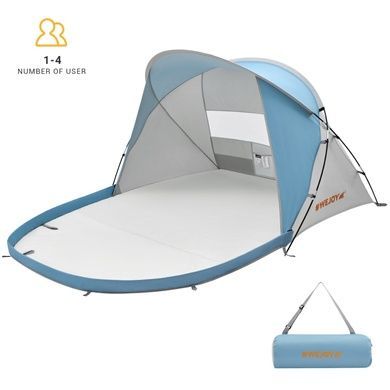 Пляжний тент Wejoy WT2101 blue/grey WT2101_BLUE/GREY фото